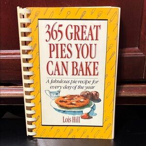 Vintage 365 Great Pies You Can Bake Cookbook